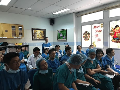 Masterclass de Radiofrecuencia de Miomas por Vía Vaginal en el Hospital Tu Du. Vietnam
